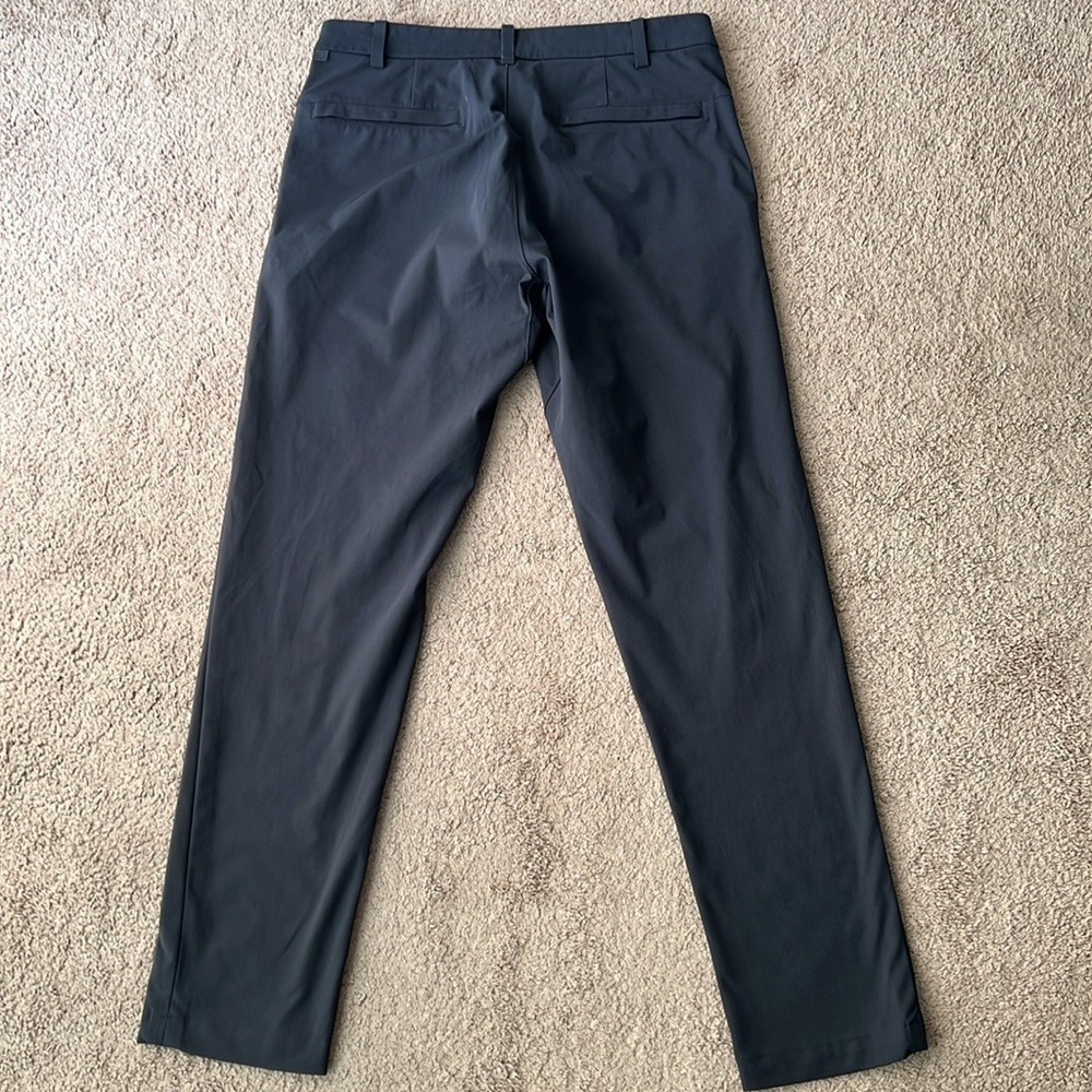 Lululemon Commission Pant Classic Warpstreme 30” Obsidian Grey - Picture 5 of 13